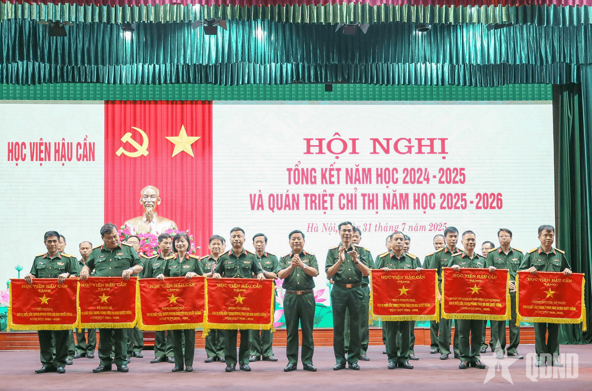 Học viện Hậu cần tổng kết năm học 2024-2025