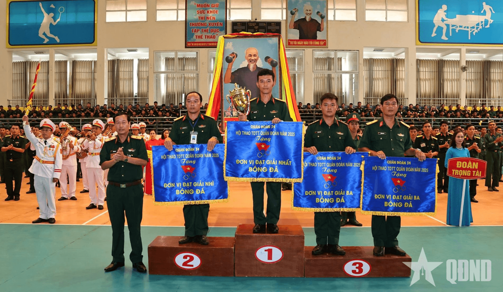 Quân đoàn 34: Sôi nổi Hội thao thể dục thể thao năm 2025