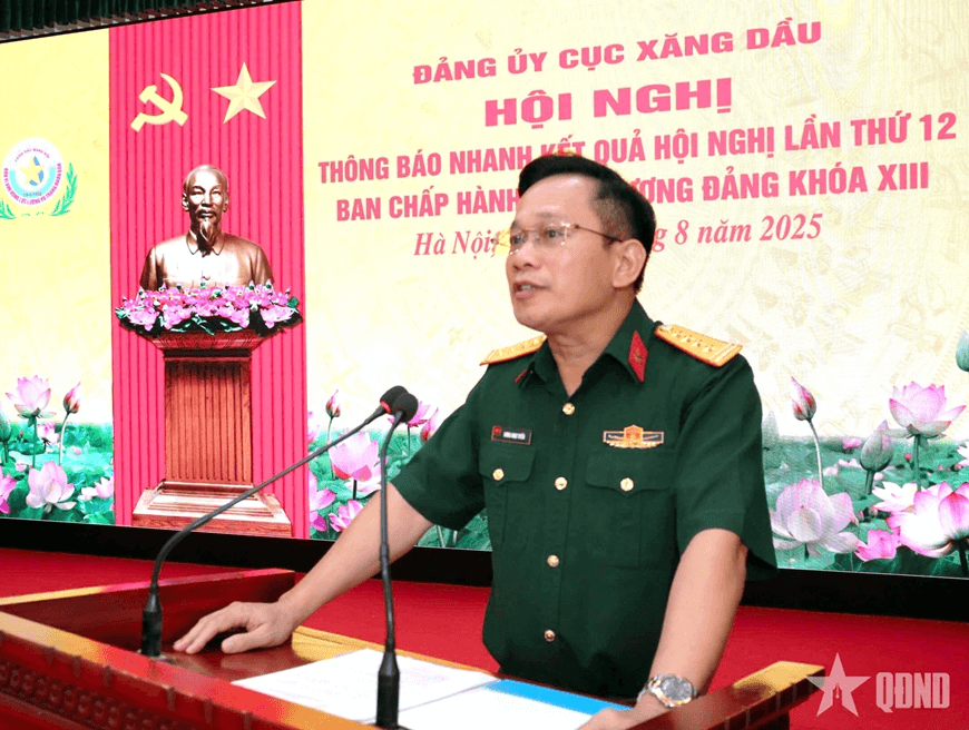 Đảng ủy Cục Xăng dầu thông báo kết quả Hội nghị Trung ương 12 khóa XIII