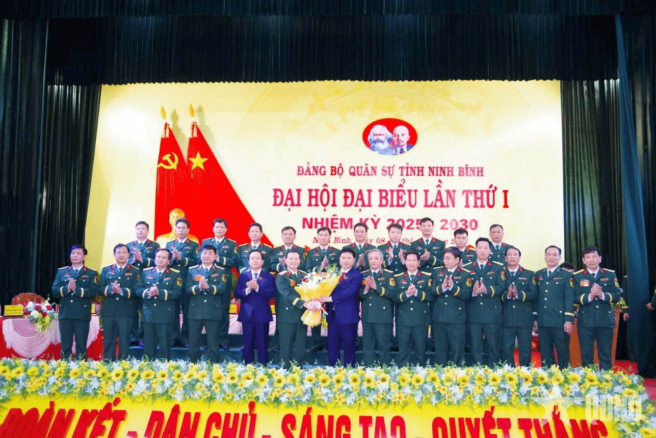 Đảng bộ Quân sự tỉnh Ninh Bình Đại hội đại biểu lần thứ I, nhiệm kỳ 2025 – 2030