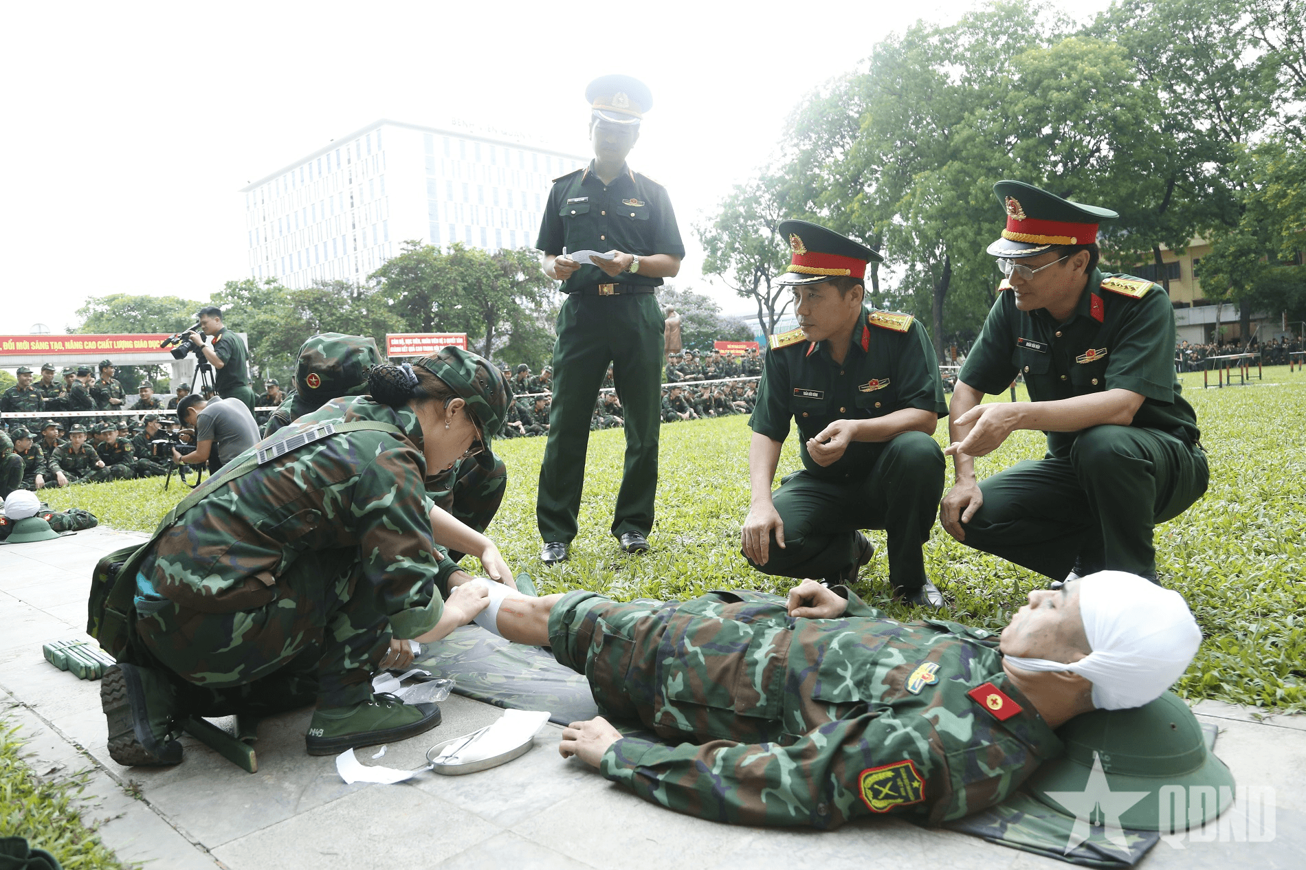 Học viện Quân y chủ động sáng tạo vì sự nghiệp điều trị, chăm sóc sức khỏe bộ đội và nhân dân