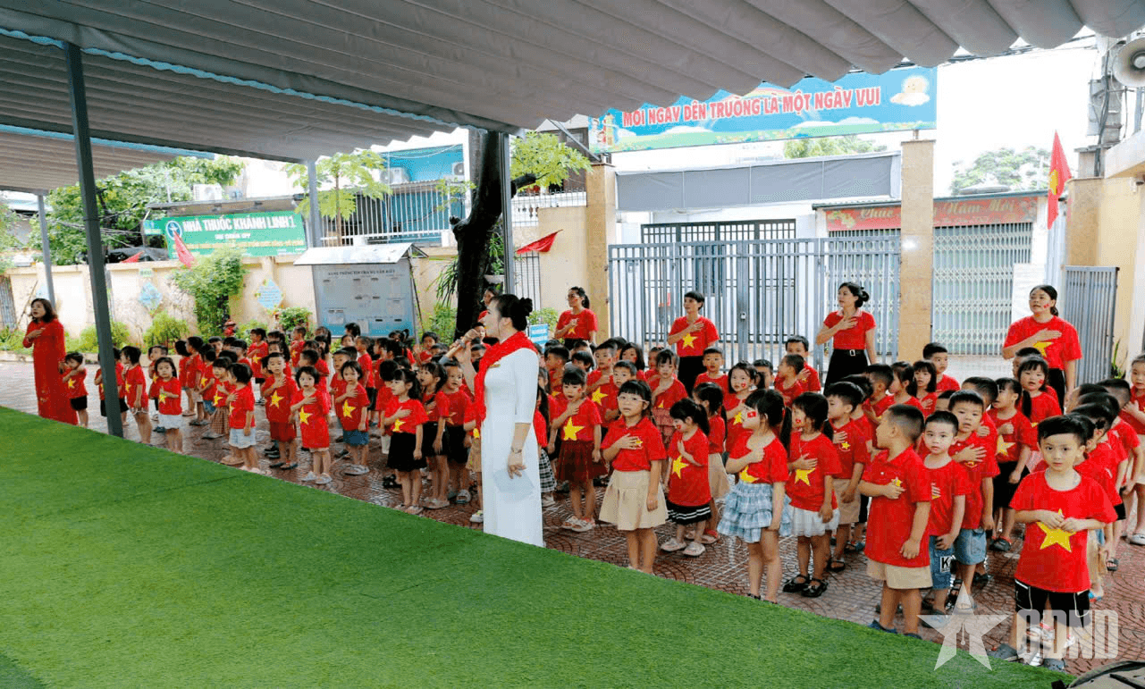 Trường Mầm non Định Công giáo dục trẻ về truyền thống “Uống nước nhớ nguồn”