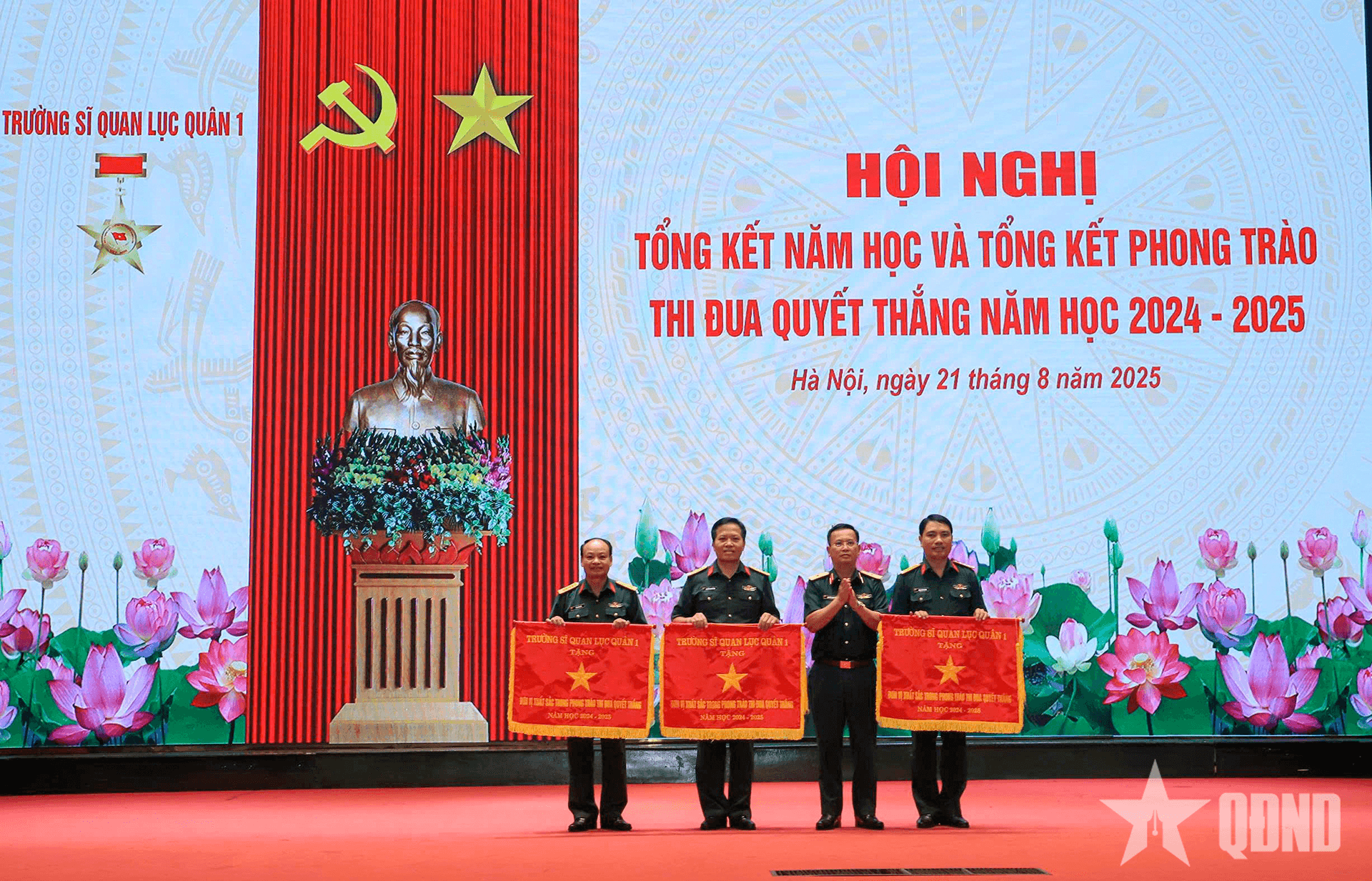 Trường Sĩ quan Lục quân 1 tổng kết năm học 2024-2025