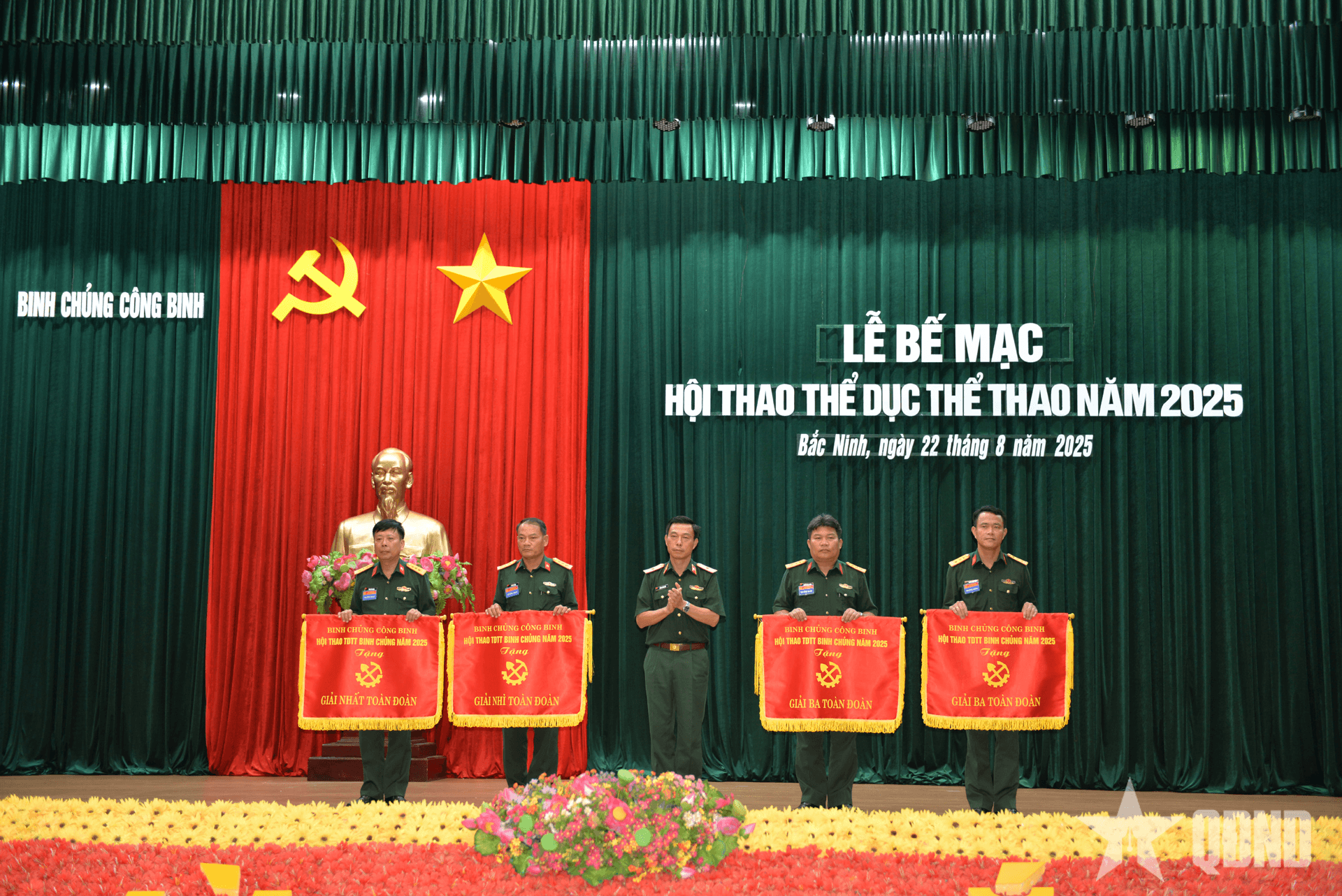 Binh chủng Công binh bế mạc Hội thao Thể dục thể thao năm 2025