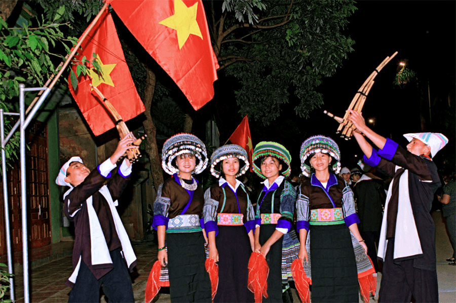 Tết Độc lập của người Mông ở Lao Chải
