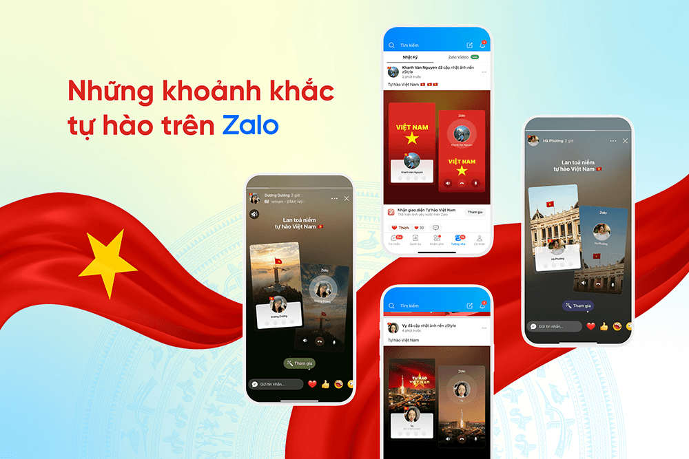 8 triệu hình ảnh AI được tạo trên Zalo mừng Quốc khánh 2-9