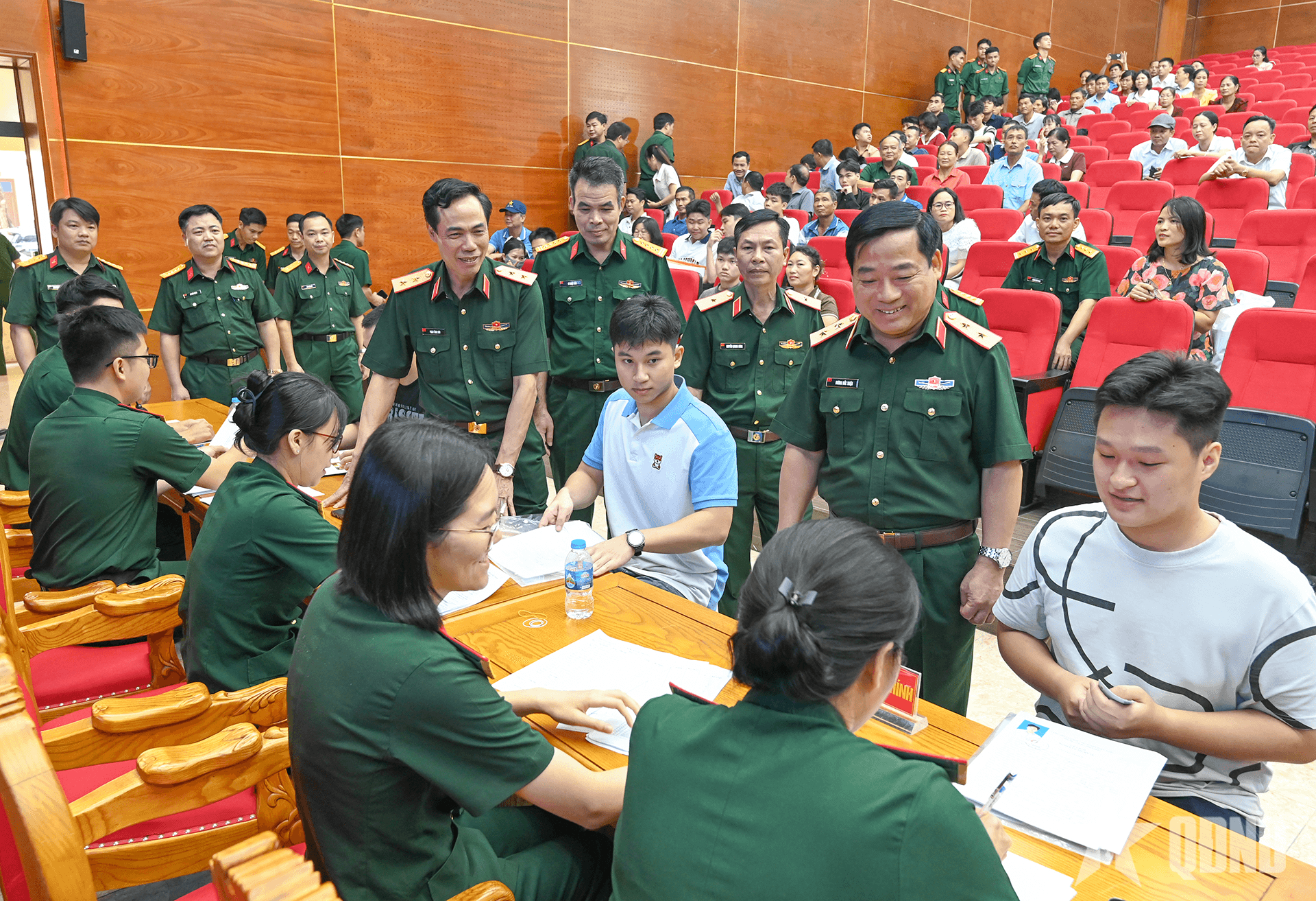Học viện Hậu cần tiếp nhận học viên trúng tuyển
