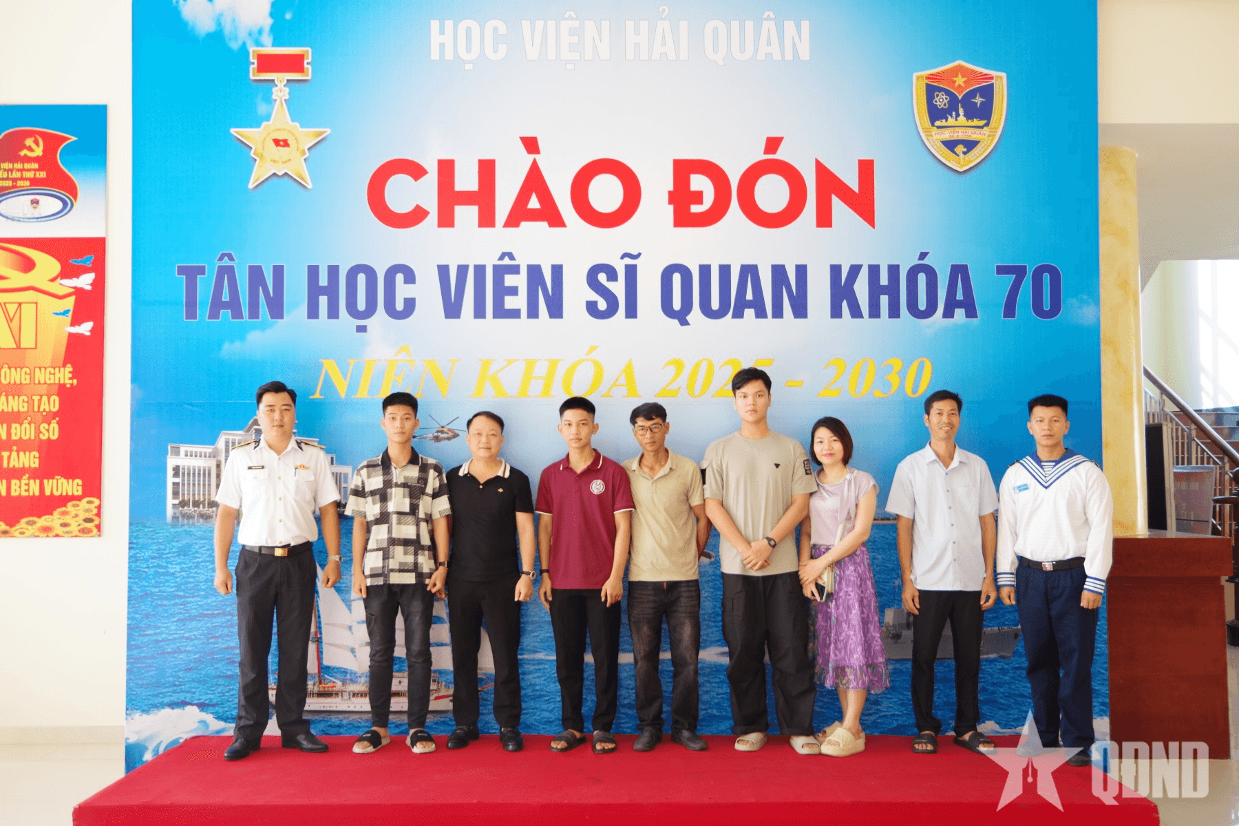 Học viện Hải quân tiếp nhận học viên khóa 70