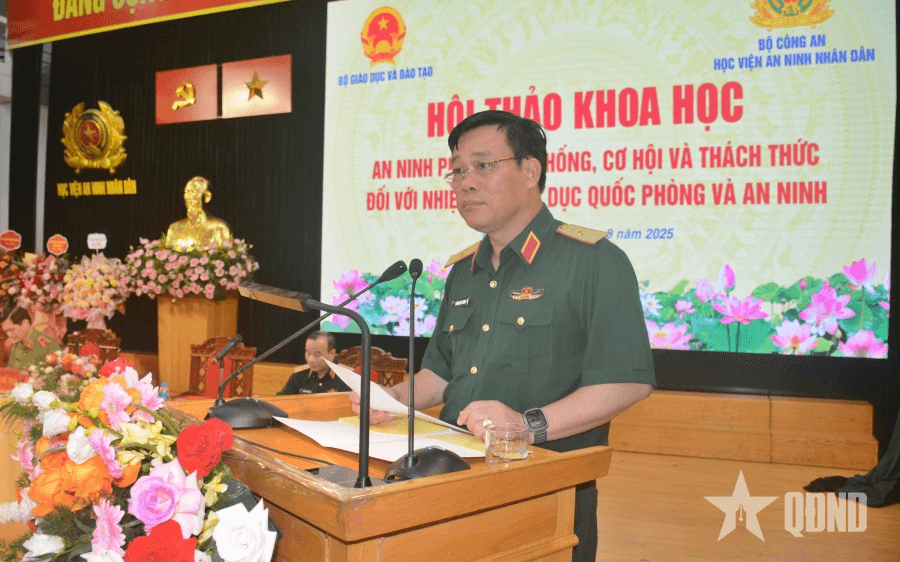 Giáo dục quốc phòng và an ninh trước các mối đe dọa an ninh phi truyền thống