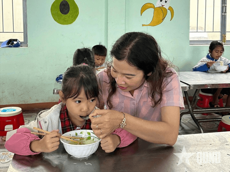 Việc làm nhân văn của Trường Tiểu học Kim Đồng