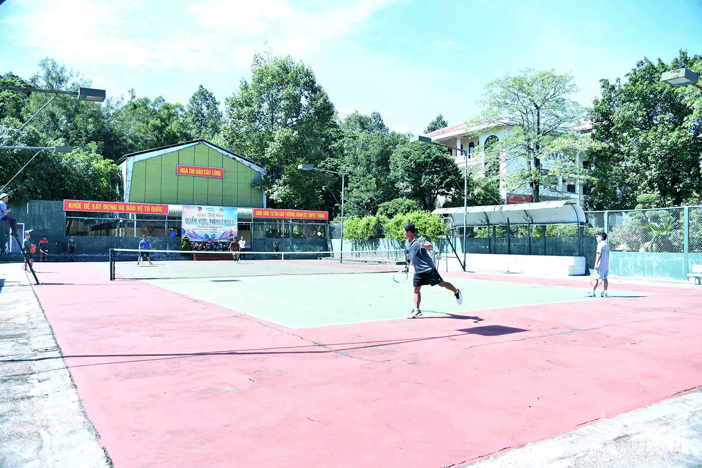 Sư đoàn 330, Quân khu 9 tổ chức Giải thi đấu quần vợt và pickleball