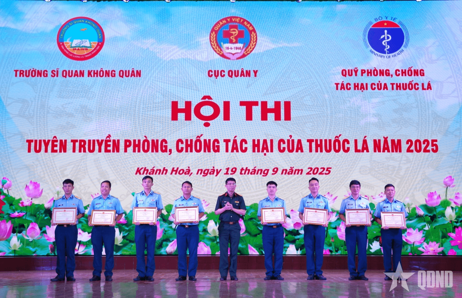 Trung đoàn 910 đoạt giải nhất hội thi tuyên truyền phòng, chống tác hại của thuốc lá