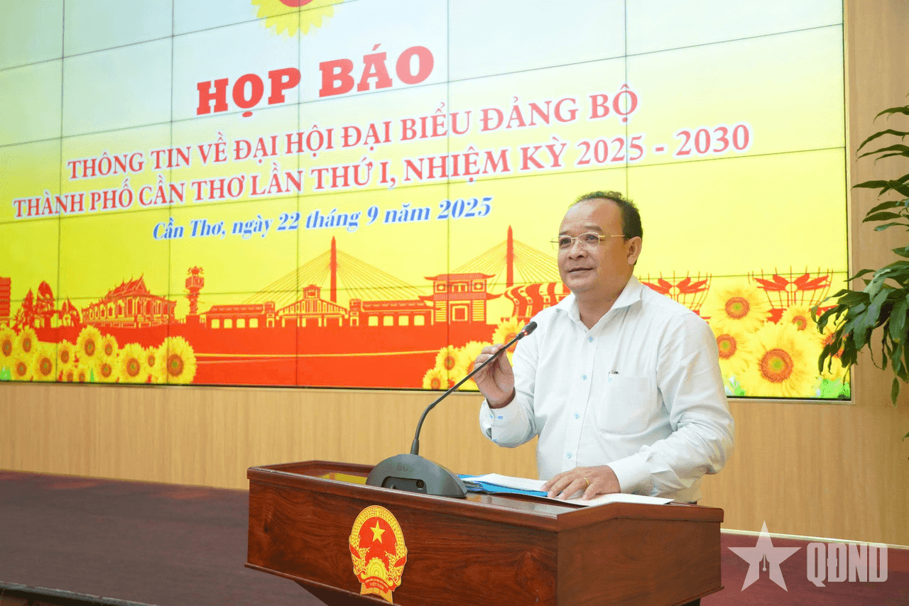 Đại hội đại biểu Đảng bộ TP Cần Thơ lần thứ I diễn ra từ ngày 26 đến 28-9