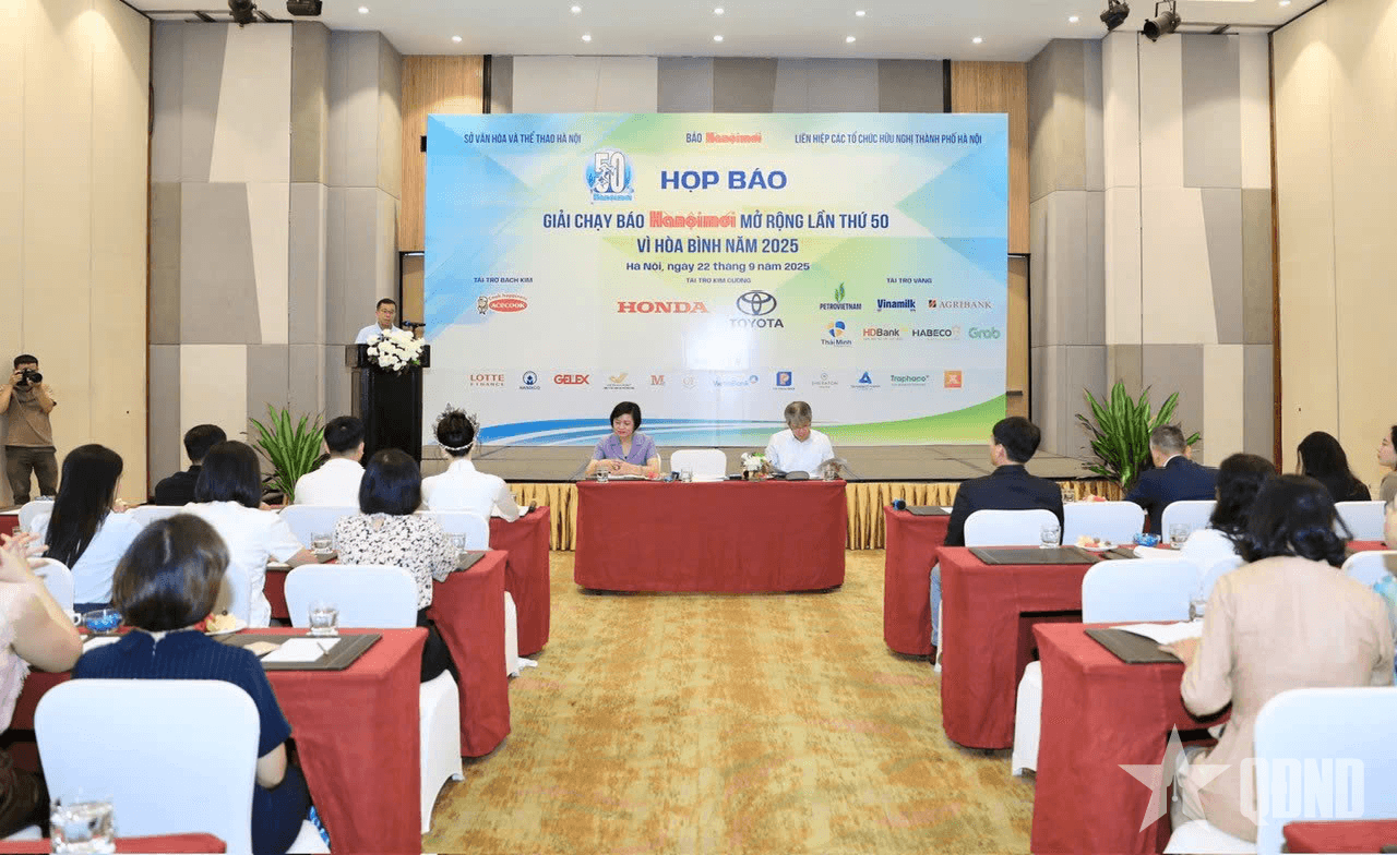 Chung kết Giải chạy Báo Hànộimới vì hòa bình 2025 diễn ra ngày 28-9