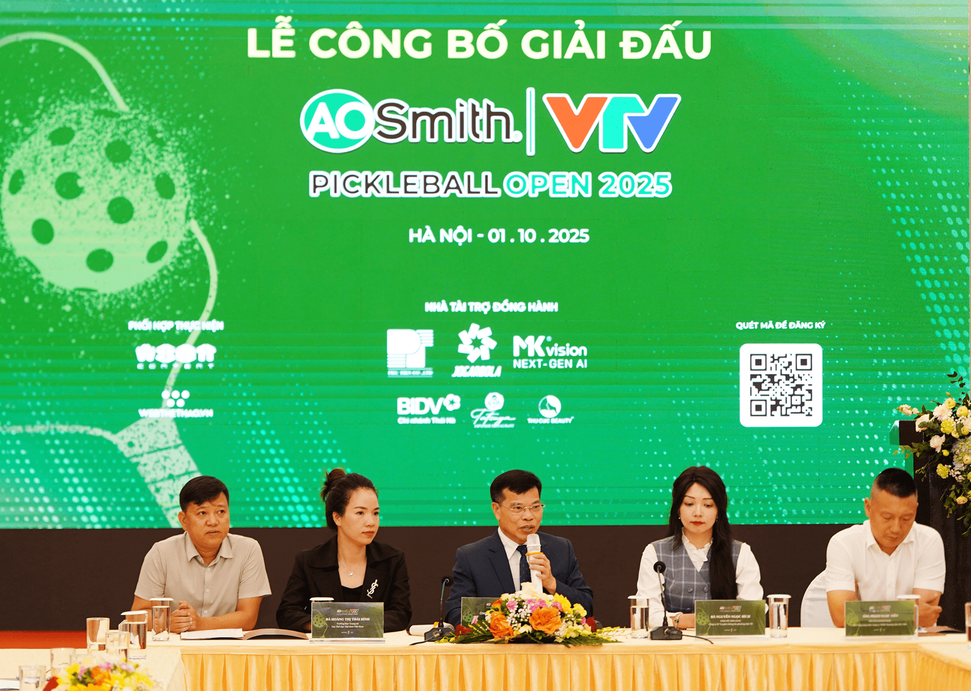 Giải VTV A.O.SMITH Pickleball Open 2025 có tổng thưởng hơn 1 tỷ đồng