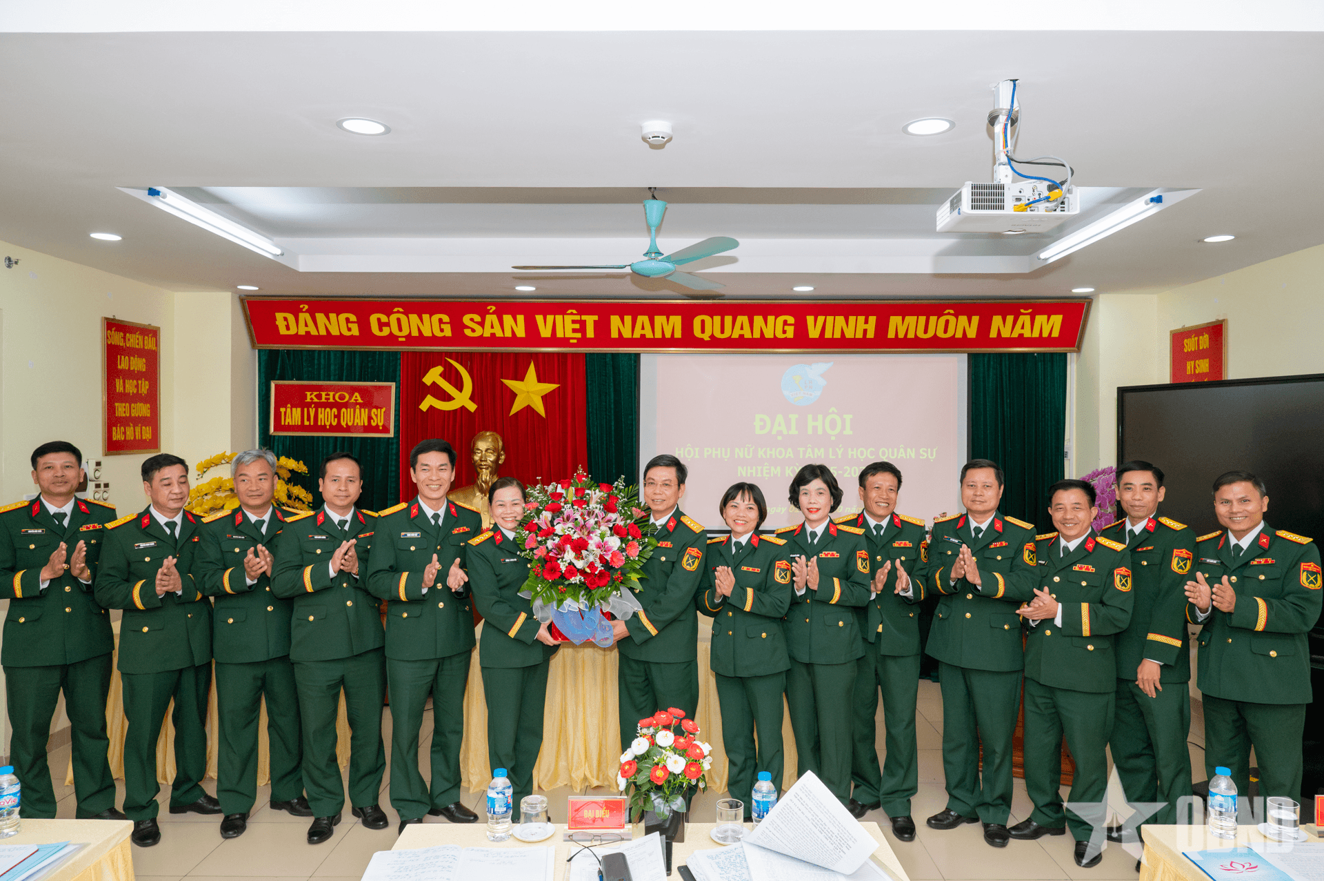 Hội Phụ nữ Khoa Tâm lý học quân sự (Học viện Chính trị): Tăng tỷ lệ phụ nữ tham gia lãnh đạo, quản lý