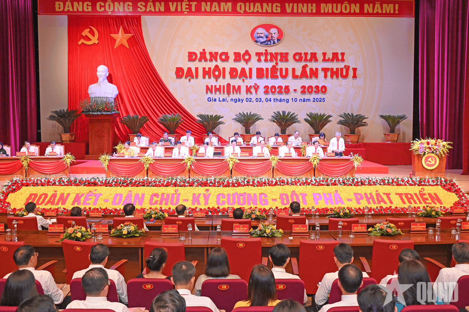 Đại hội đại biểu Đảng bộ tỉnh Gia Lai lần thứ I, nhiệm kỳ 2025-2030 tiến hành phiên trù bị