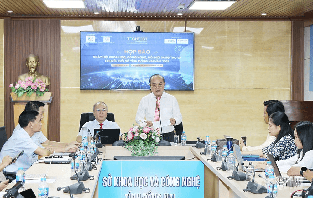 Họp báo giới thiệu ngày hội đổi mới sáng tạo Đồng Nai năm 2025