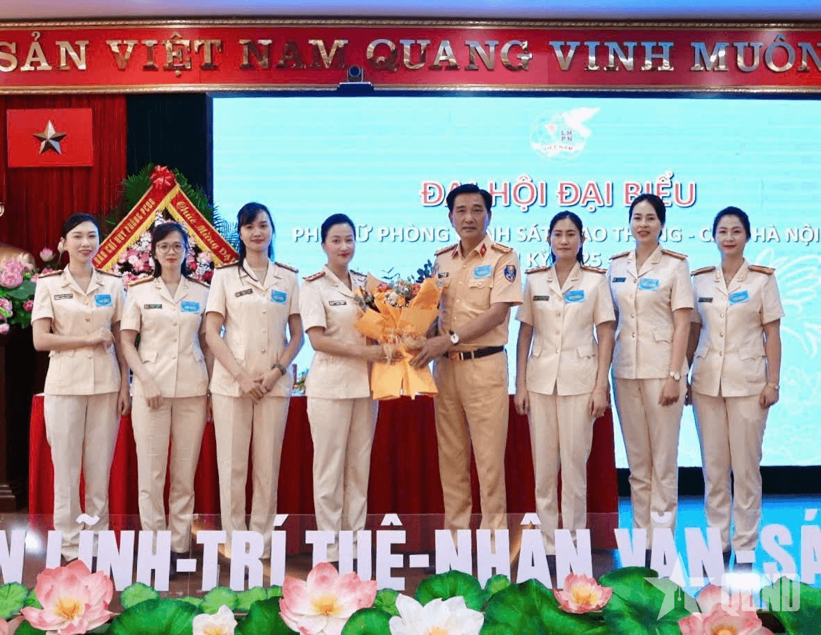 Đại hội Phụ nữ Phòng Cảnh sát giao thông Công an TP Hà Nội nhiệm kỳ 2025 – 2030 thành công tốt đẹp