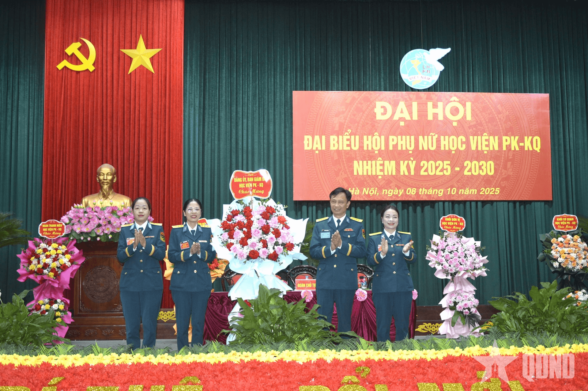 Hội Phụ nữ Học viện Phòng không - Không quân quyết tâm thực hiện tốt hai đột phá