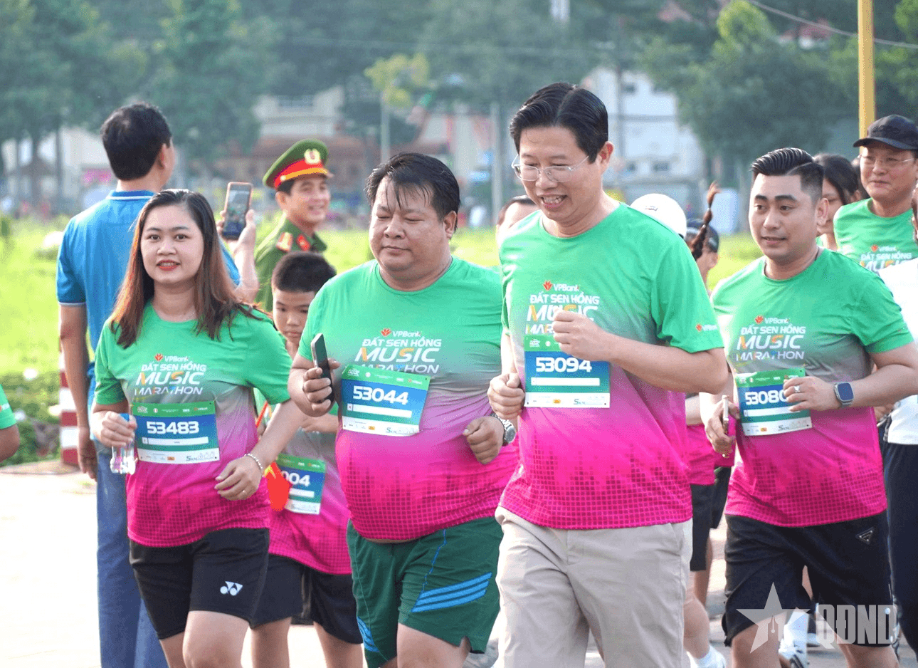 Đồng Tháp: Hơn 12.000 vận động viên tham gia giải VPBank Đất Sen hồng Music Marathon 2025