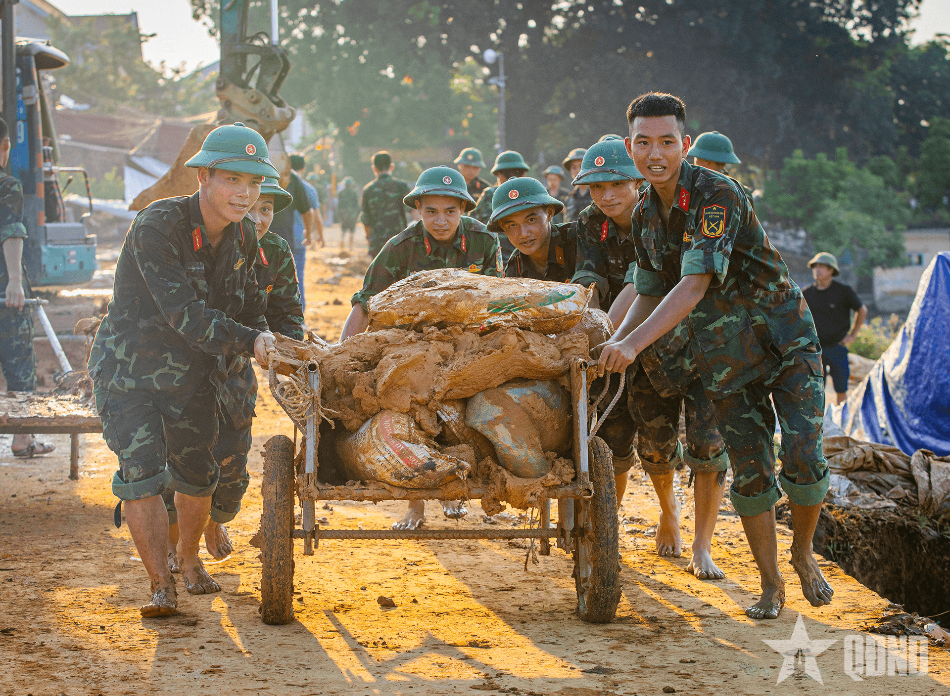 Dấu chân người lính trên vùng quê Hợp Thịnh