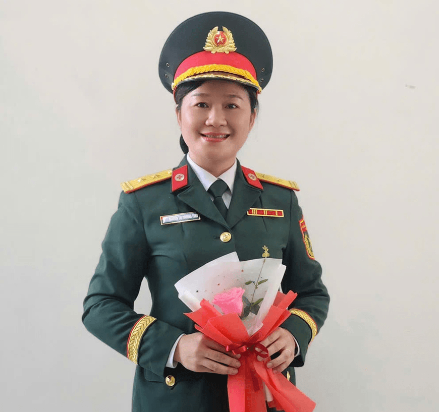 Quân khu 9: Trung tá Nguyễn Thị Phương Thảo - giỏi chuyên môn, nhiệt huyết với phong trào