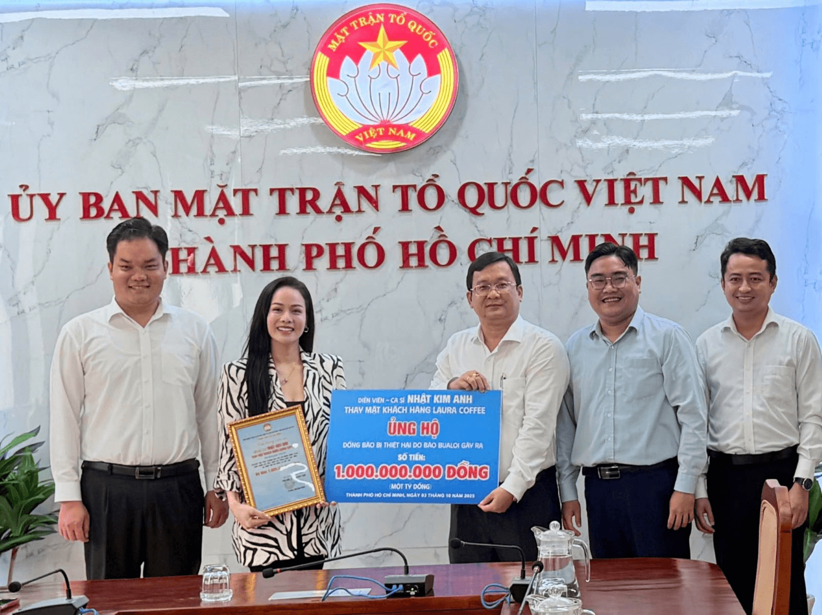Thành phố Hồ Chí Minh tiếp nhận thêm 6,4 tỷ đồng ủng hộ đồng bào vùng bão lũ