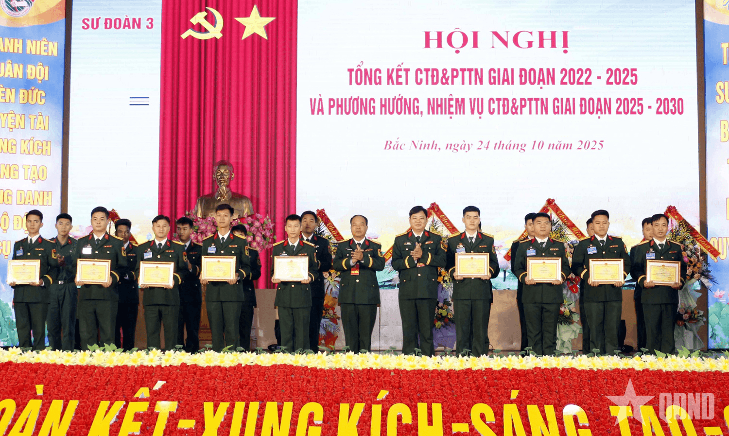 Sư đoàn 3 (Quân khu 1) triển khai nhiệm vụ công tác đoàn giai đoạn 2025 - 2030
