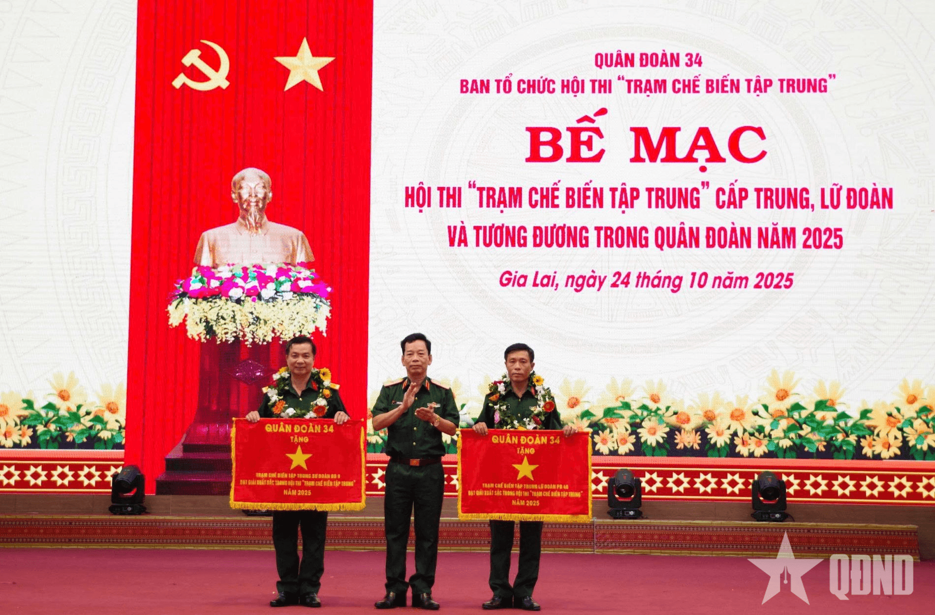 Quân đoàn 34 nâng cao hiệu quả hoạt động của trạm chế biến tập trung