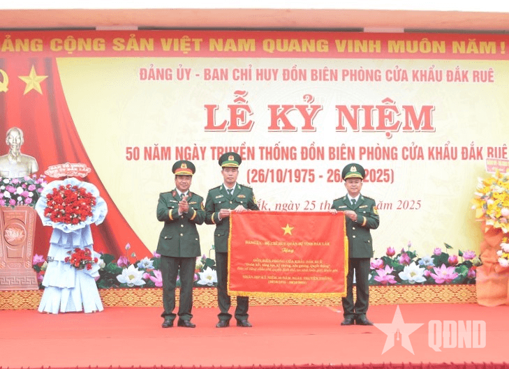 Kỷ niệm 50 năm Ngày truyền thống Đồn Biên phòng Cửa khẩu Đắk Ruê