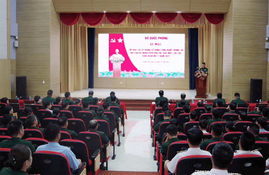 Bế mạc Lớp đào tạo chuẩn kỹ năng sử dụng Công nghệ Thông tin