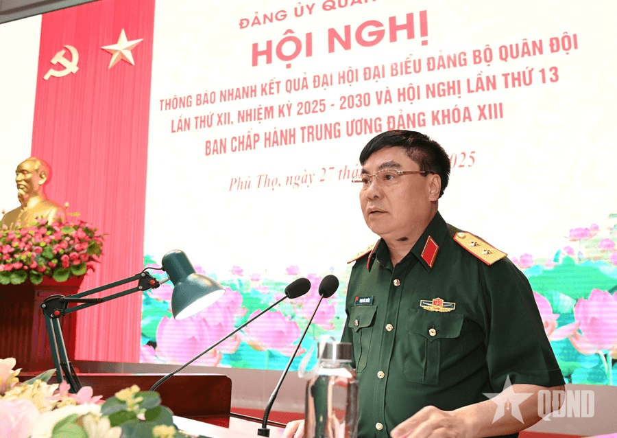 Quân khu 2 thông báo kết quả Đảng bộ Quân đội lần thứ XII và Hội nghị Trung ương 13