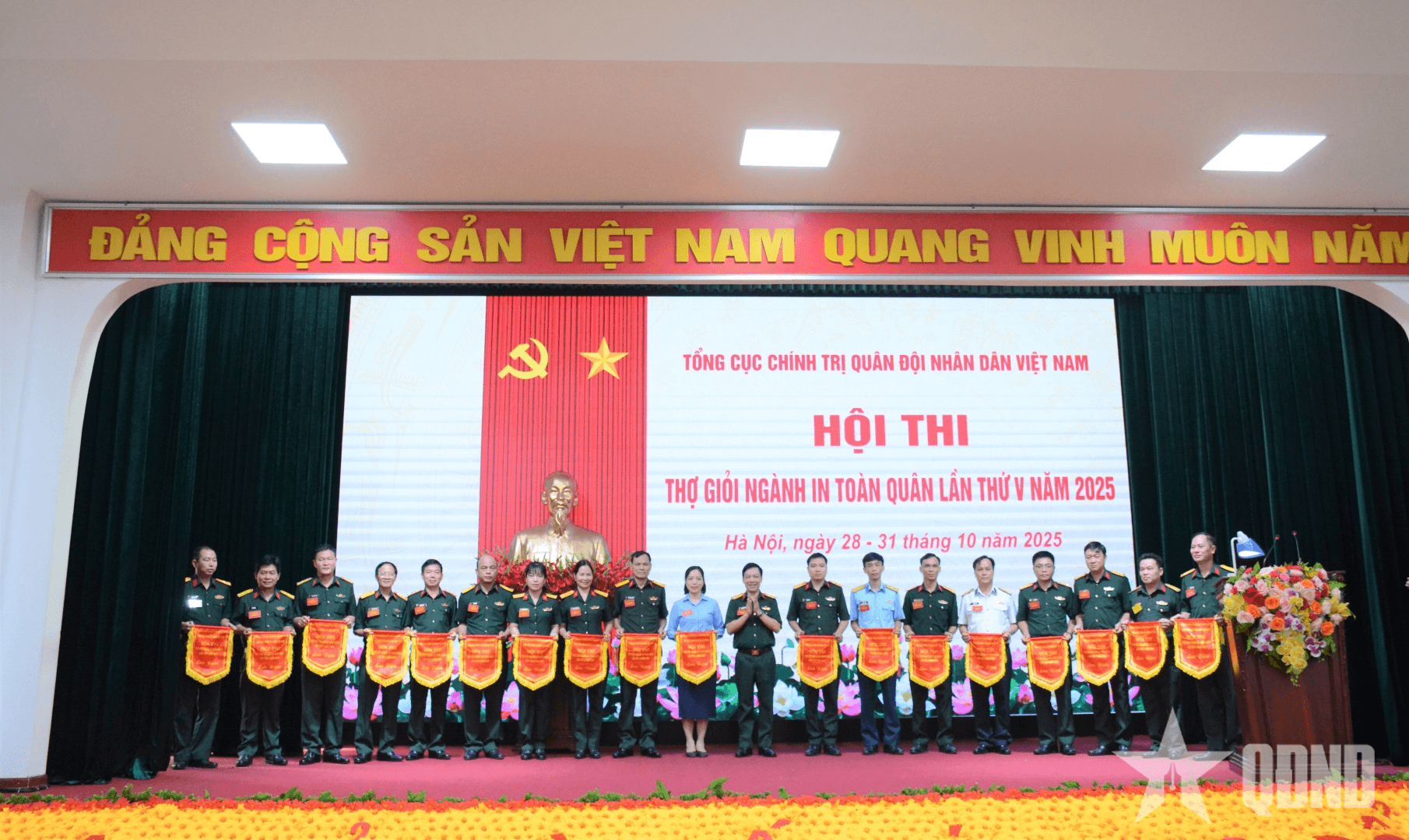 72 "bàn tay vàng" tham gia Hội thi thợ giỏi ngành in toàn quân lần thứ V năm 2025