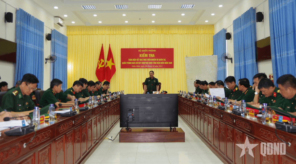 Bộ Quốc phòng kiểm tra công tác quân sự, quốc phòng tại Đồn Biên phòng A Pa Chải