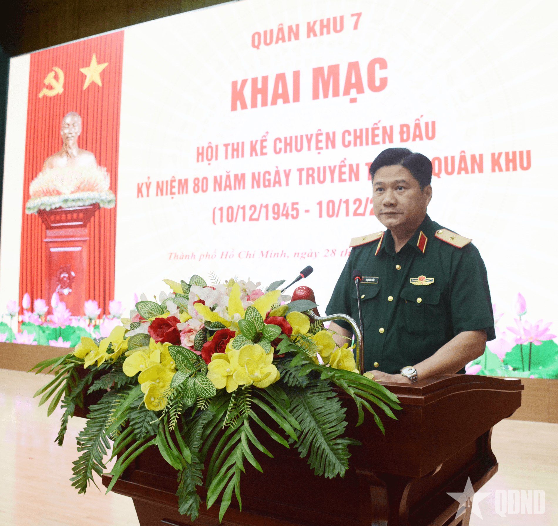 Lan tỏa truyền thống anh hùng qua Hội thi “Kể chuyện chiến đấu” Quân khu 7