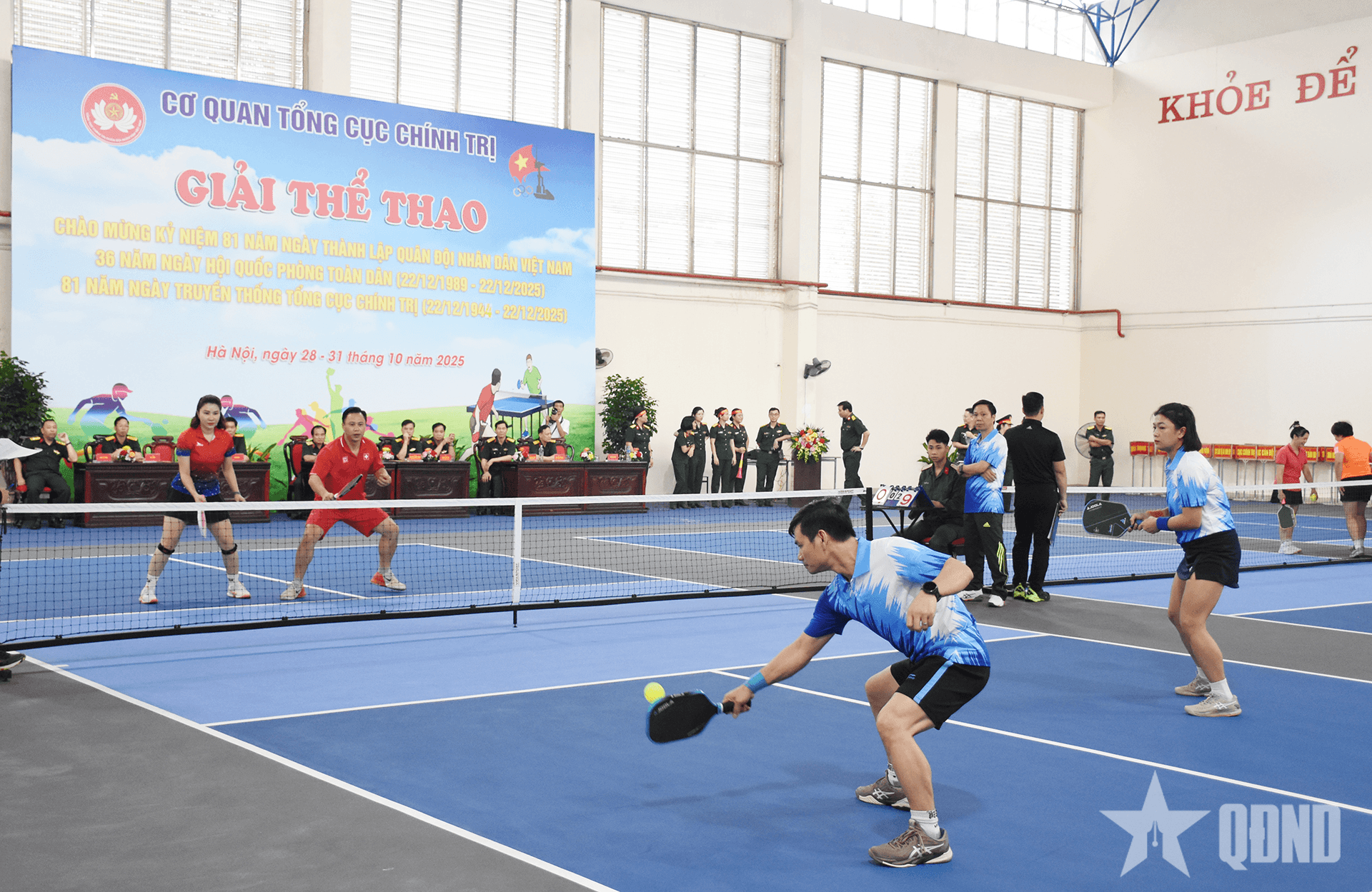 Khai mạc Giải thể thao cơ quan Tổng cục Chính trị năm 2025