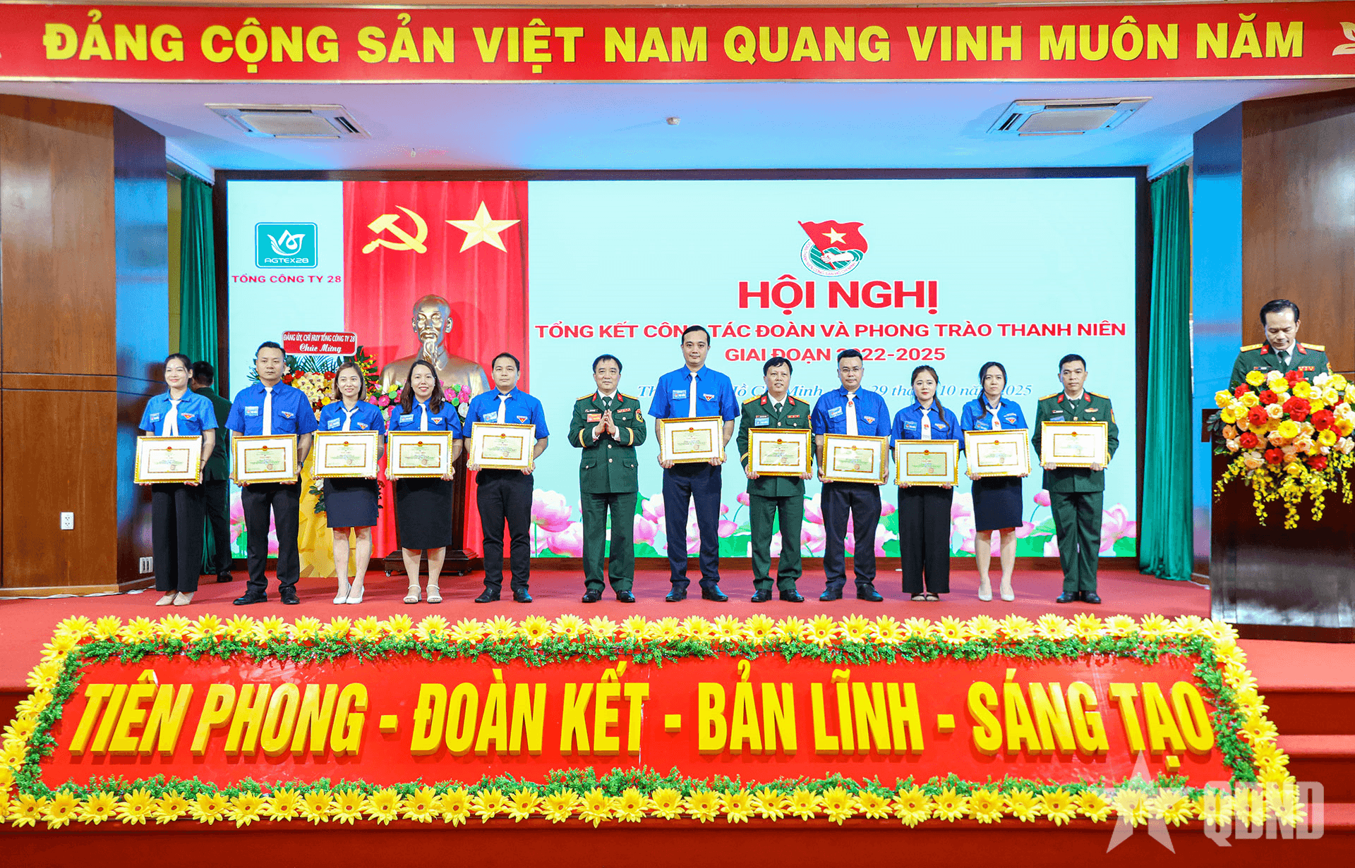 Tổng công ty 28 đưa công tác Đoàn và phong trào thanh niên phát triển vững mạnh