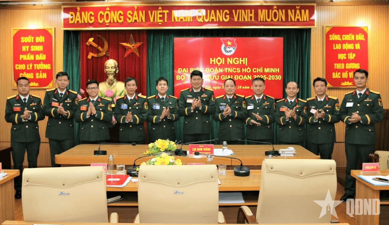 Bộ Tham mưu Tổng cục Hậu cần - Kỹ thuật: Hội nghị đại biểu Đoàn TNCS Hồ Chí Minh giai đoạn 2025-2030