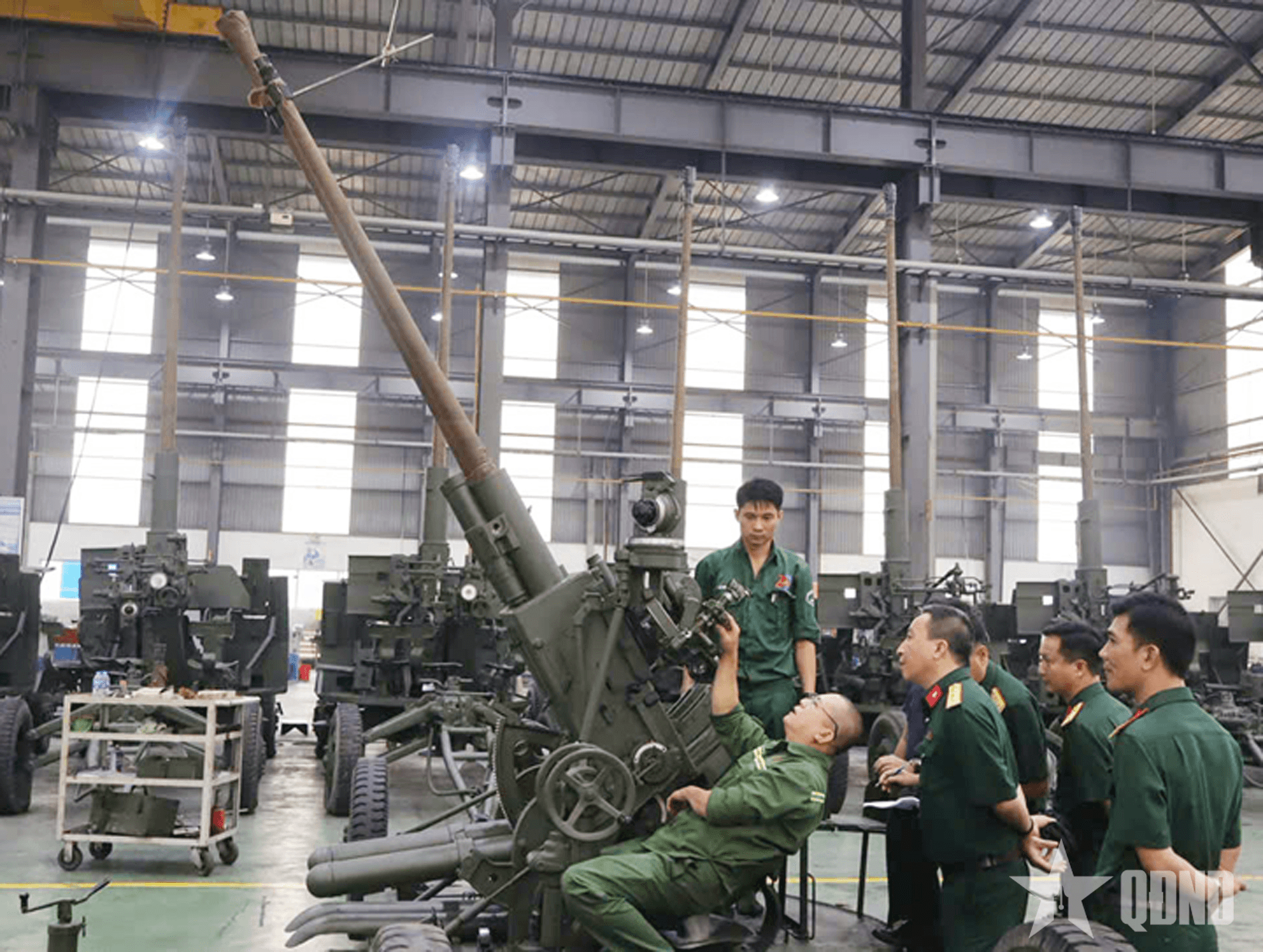 Tổng cục Hậu cần - Kỹ thuật: Nghiệm thu sản phẩm quốc phòng ngành quân khí tại Xí nghiệp Liên hợp Z751