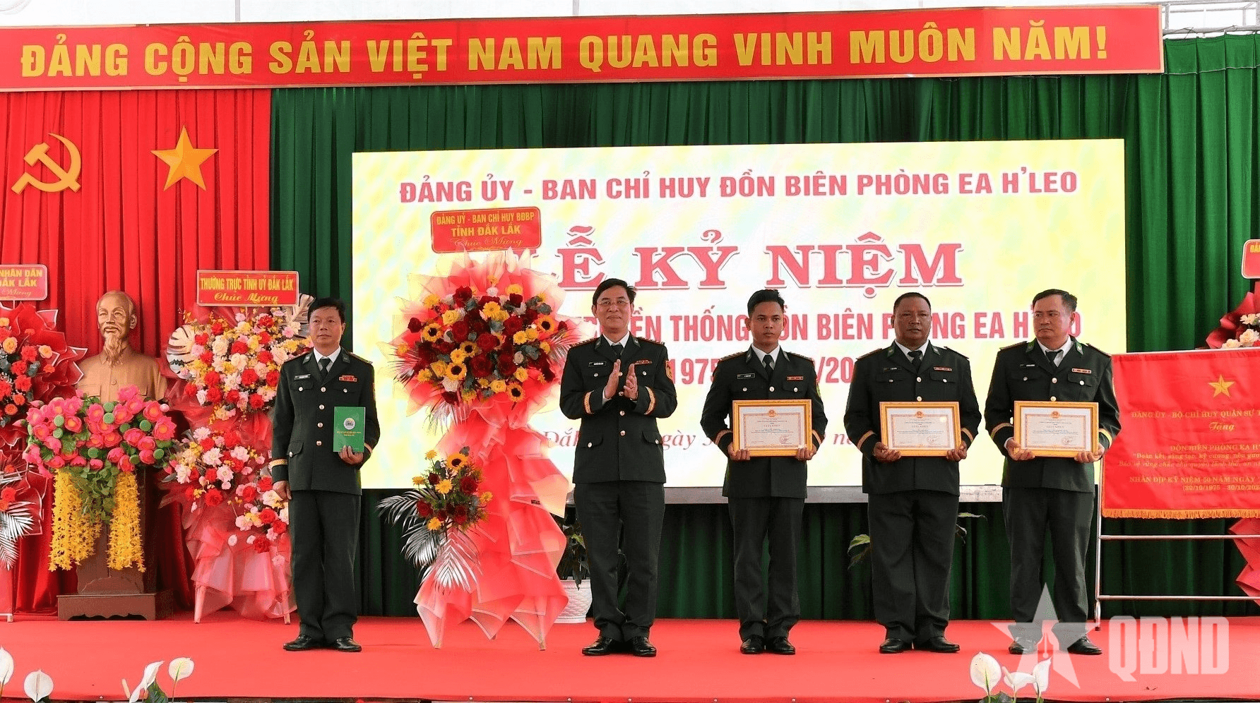 Đồn Biên phòng Ea H’Leo kỷ niệm 50 năm Ngày truyền thống