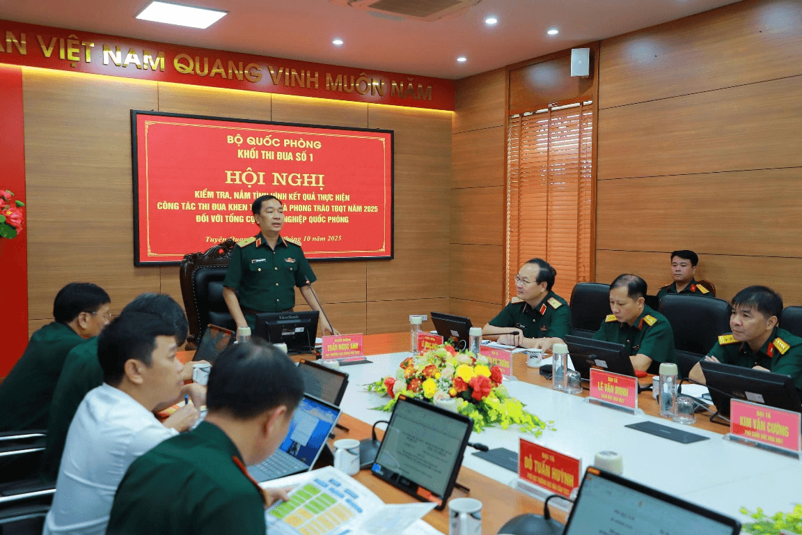 Khối thi đua số 1, Bộ Quốc phòng kiểm tra công tác thi đua, khen thưởng tại Nhà máy Z129
