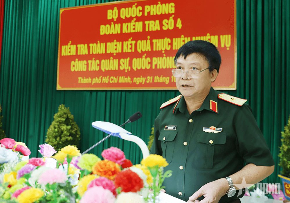 Bộ Quốc phòng kiểm tra Lữ đoàn 71 (Quân đoàn 34)