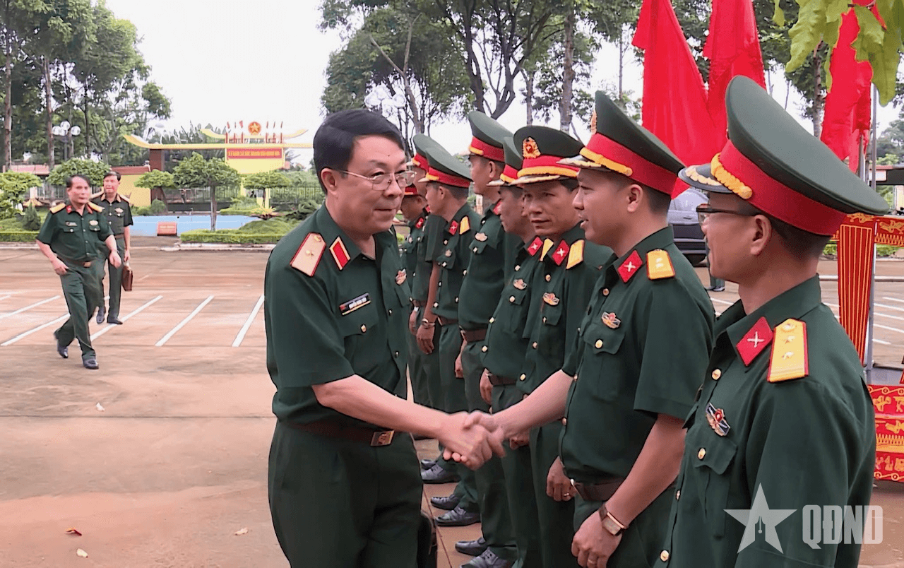 Tổng cục Chính trị kiểm tra công tác Đảng, công tác chính trị và công tác quân sự tại Bộ CHQS tỉnh Đắk Lắk