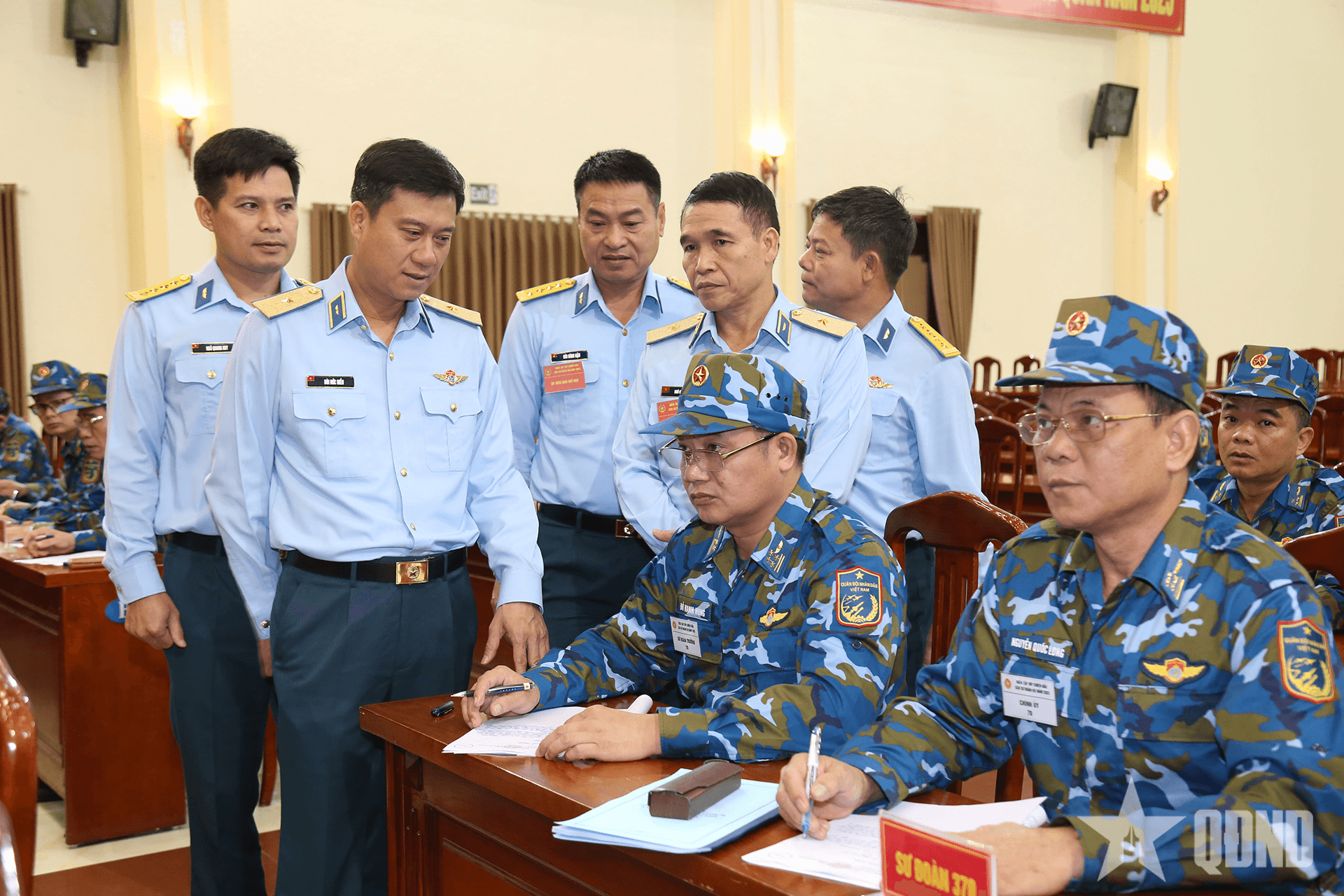 Khai mạc diễn tập kíp chiến đấu sở chỉ huy sư đoàn không quân năm 2025
