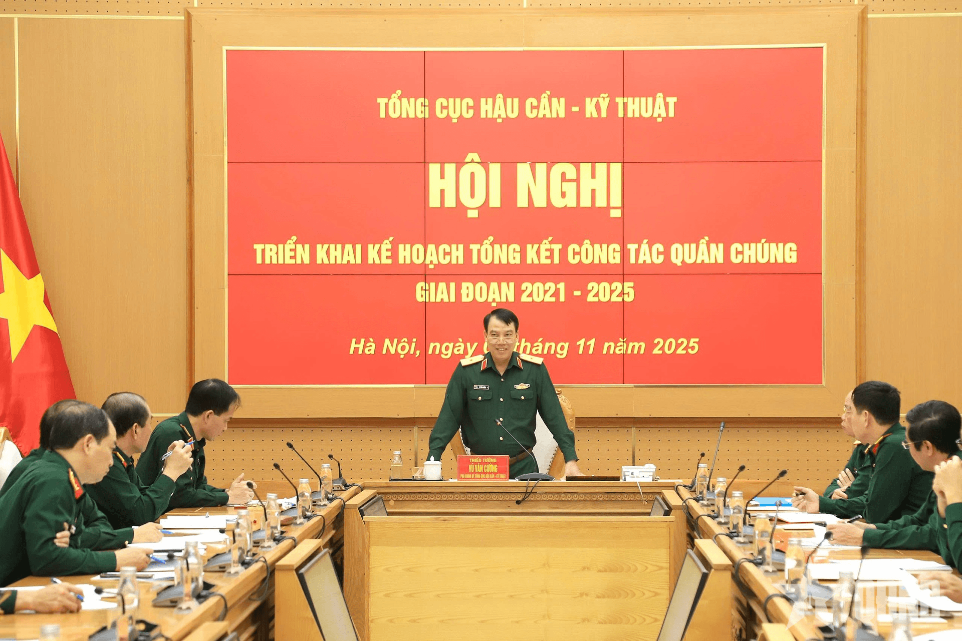 Tổng cục Hậu cần - Kỹ thuật: Chuẩn bị tốt cho hội nghị tổng kết công tác quần chúng