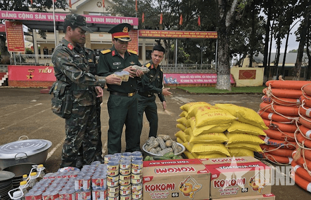 Bộ CHQS tỉnh Đắk Lắk triển khai phương án ứng phó bão Kalmaegi