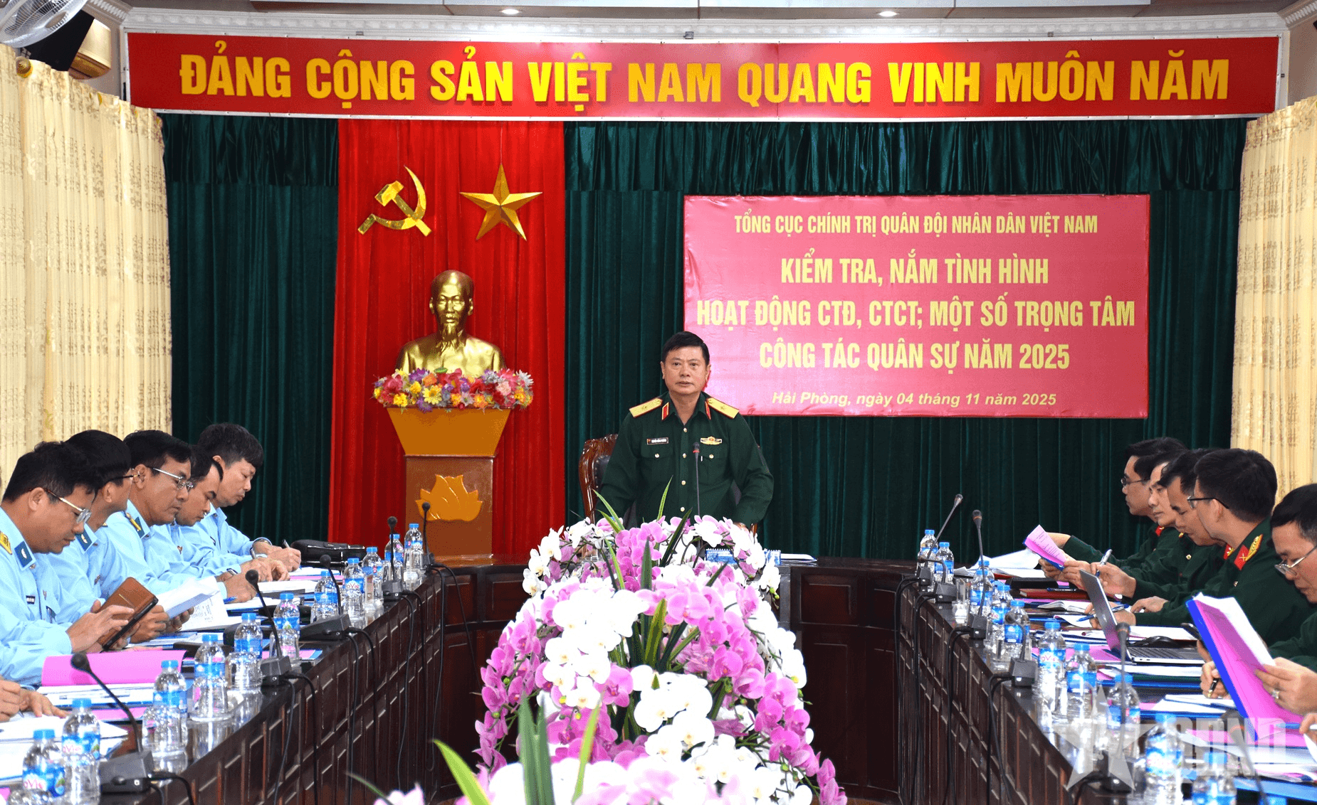Tổng cục Chính trị Quân đội nhân dân Việt Nam kiểm tra, nắm tình hình tại Sư đoàn Phòng không 363