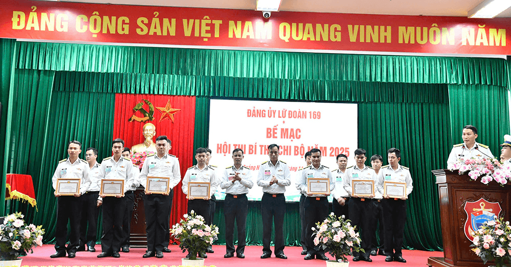 Lữ đoàn 169 Hải quân: Hội thi bí thư chi bộ năm 2025