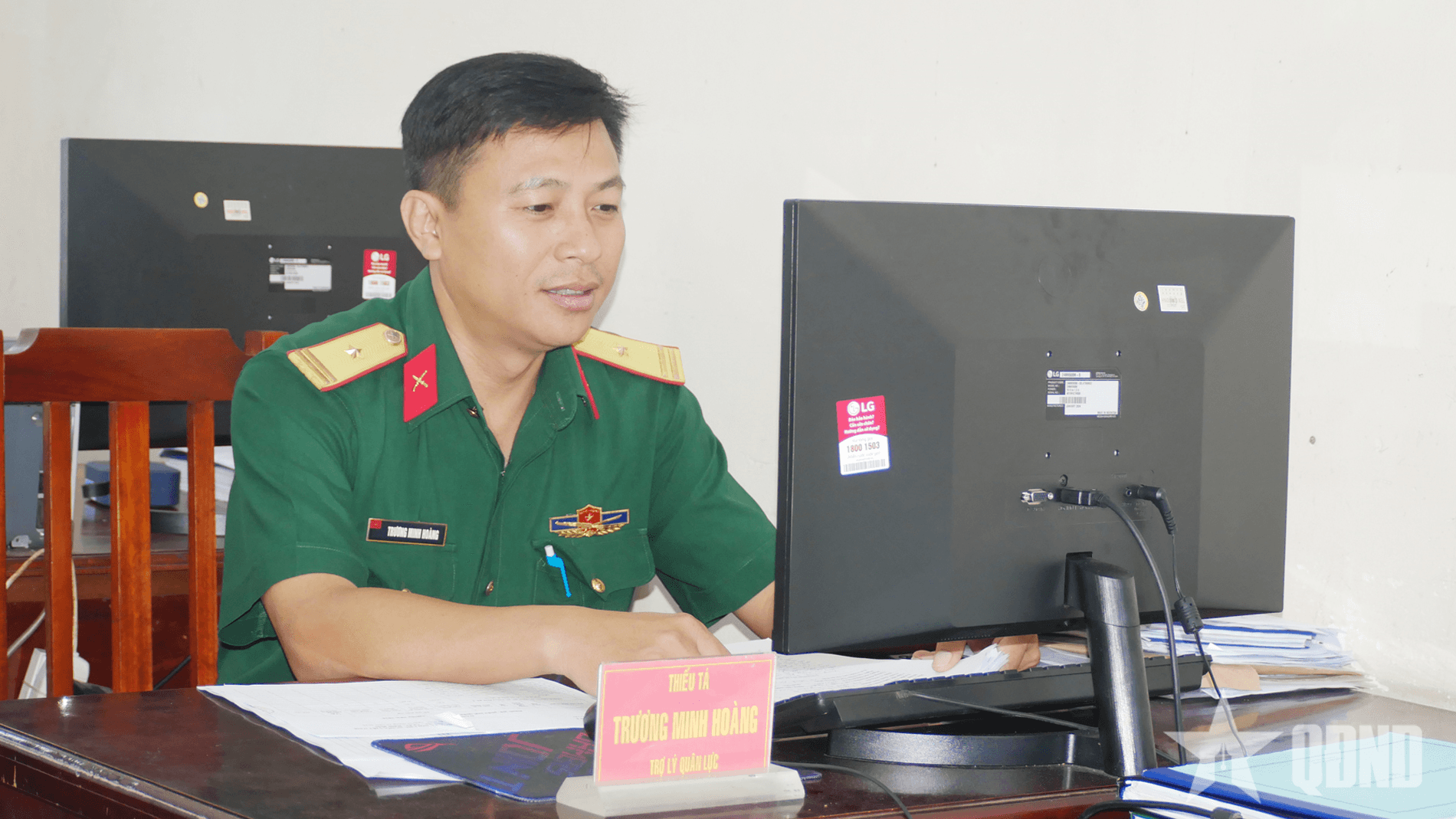 Người cán bộ quân lực tận tụy, trách nhiệm